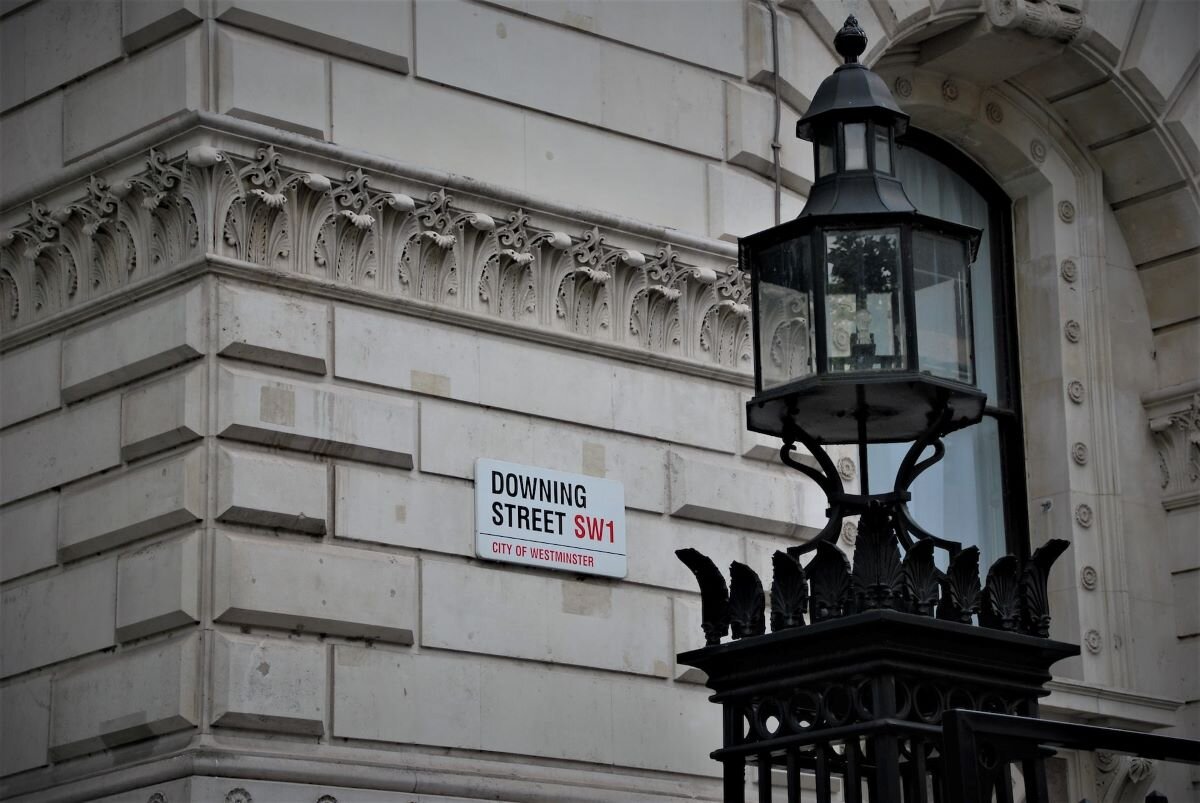 10 Downing Street, London. Photo by Jordhan Madec on Unsplash.