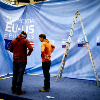 EU-US Summit 2014: Backstage. Image via Flickr: europeancouncil