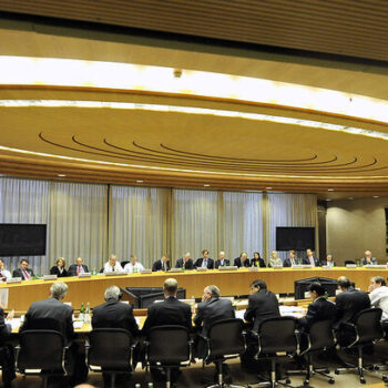 The FSB meet in Basel. Image via Flickr:financialstabilityboard