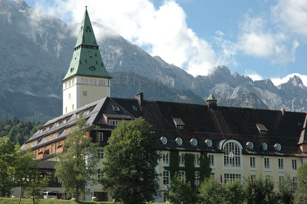 Schloss Elmau, Germany - the venue of the 2022 G7 Leaders' Summit, where climate resilient development is high on the agenda