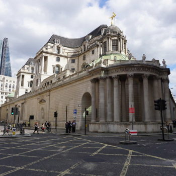 Bank of England, City of London. Image via Flickr: andrewmilligansumo