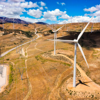 This picture shows a small portion of the Alta Wind Energy Center, the largest (by capacity) United States' wind farm. The trio of new industrial policy makes investments in the United States more attractive, especially in the cleantech sectors. Installing a wind park or a solar array in the United States now looks more appealing for investors, compared with before.