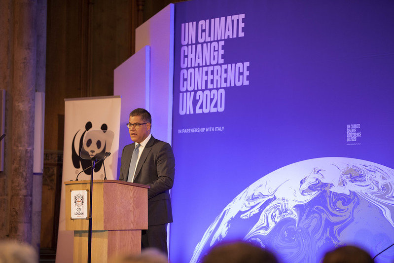 COP26 President - Alok Sharma. Image via Flickr: bankofengland