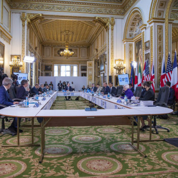 The G7 Finance Ministers' Meeting at Lancaster House. Image via Flickr: hmtreasury
