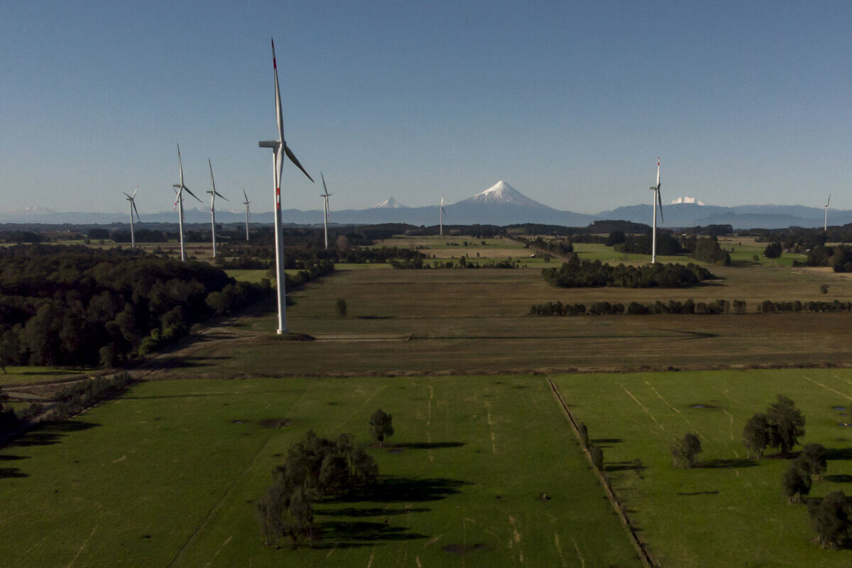 Wind farm in Chile