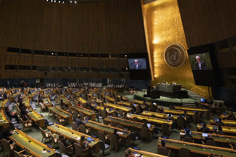 World leaders giving speeches at UNGA - UN General Assembly - Image Via Flickr: Number10gov