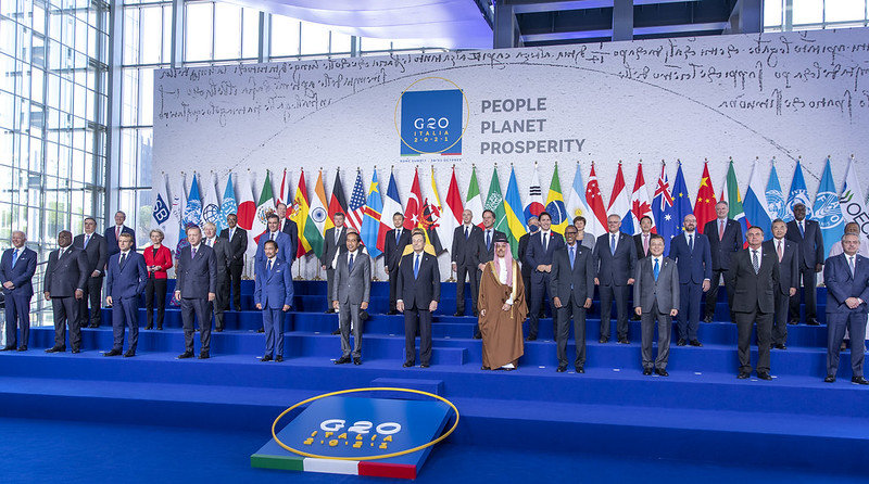 G20 Summit | Rome, 30 October 2021 Image via Flickr: paulkagame