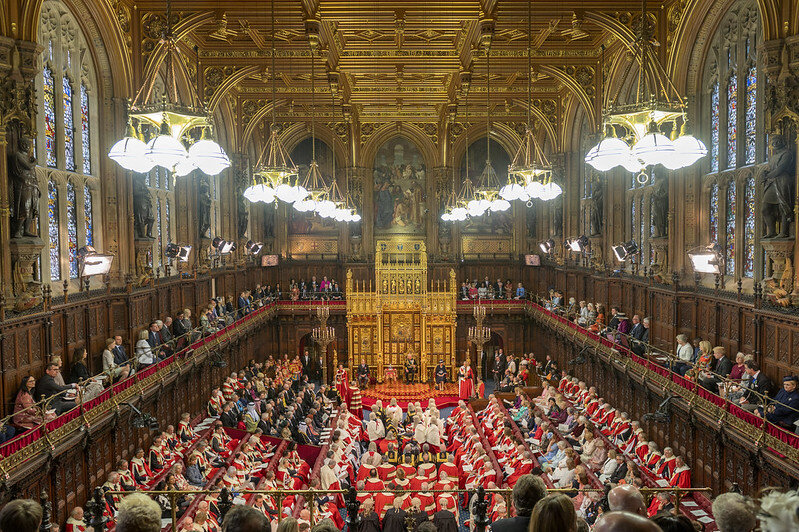 Prince Charles addressing Parliament via Flickr: UKHouseOfLords