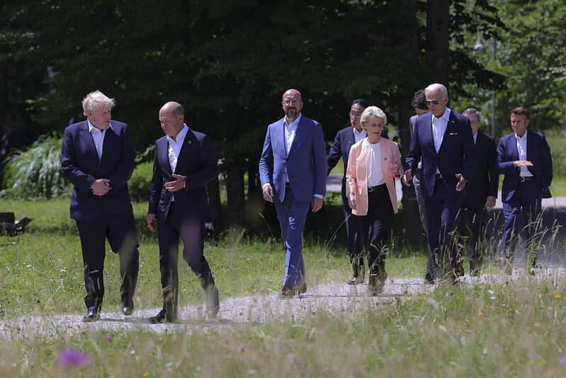 G7 Leaders’ walk during the 2022 Summit in Germany