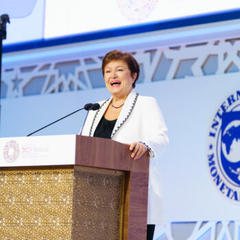 Kristalina Georgieva, Manging Director, IMF.