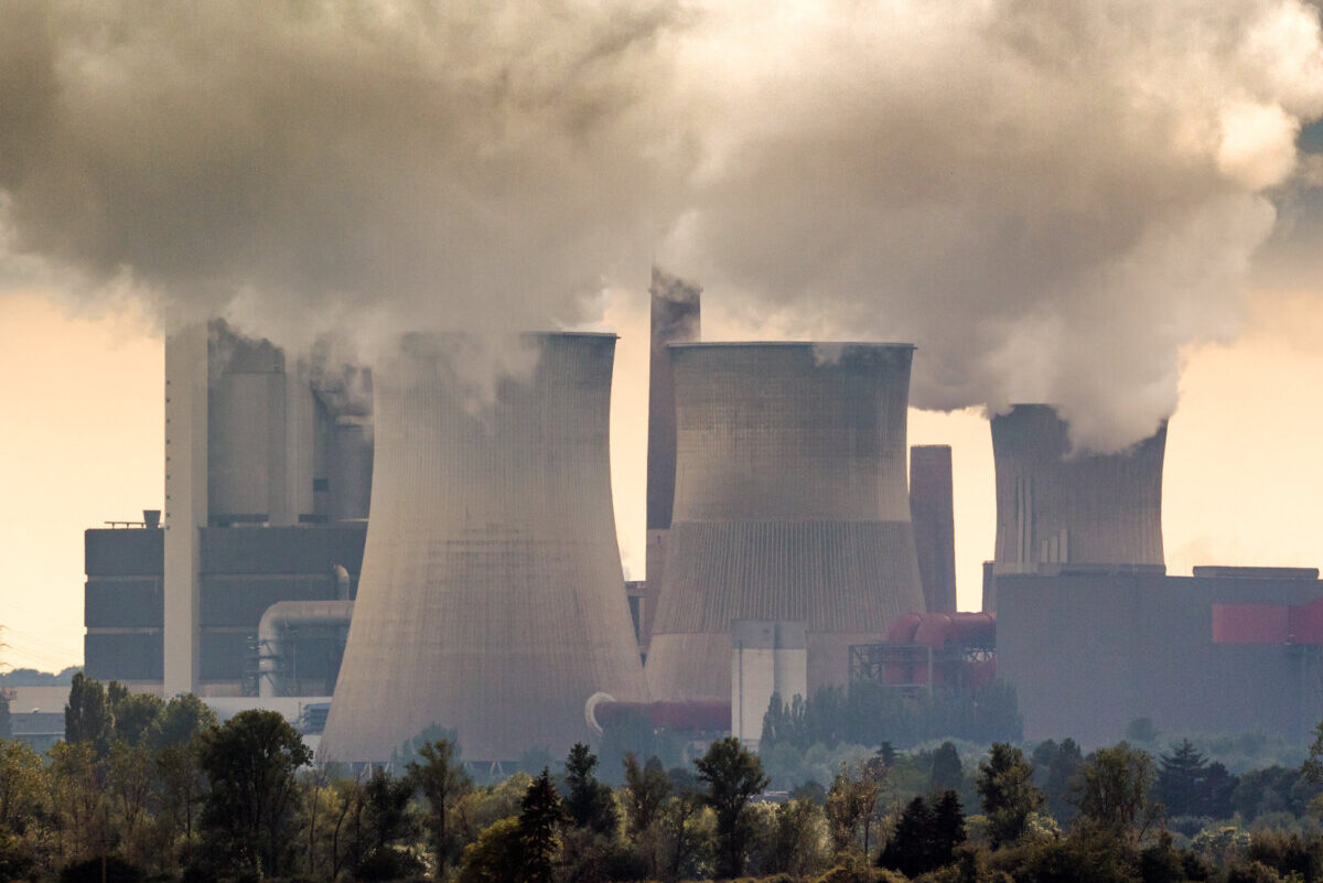 Brown coal power plant