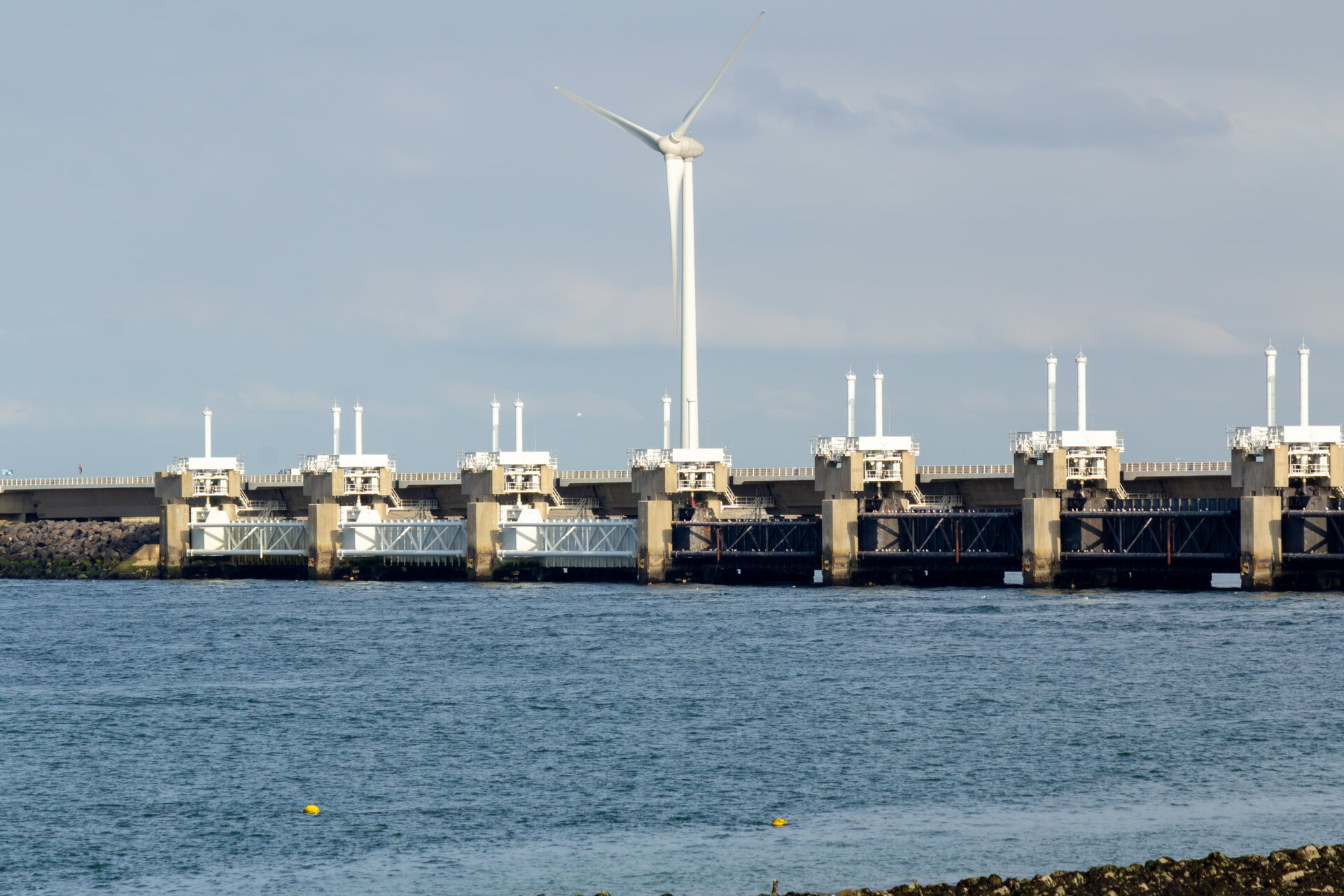 Delta Works Neeltje Jans in Zeeland, the Netherlands