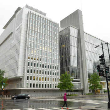 Washington, DC – June 04, 2018: The World Bank main Building in