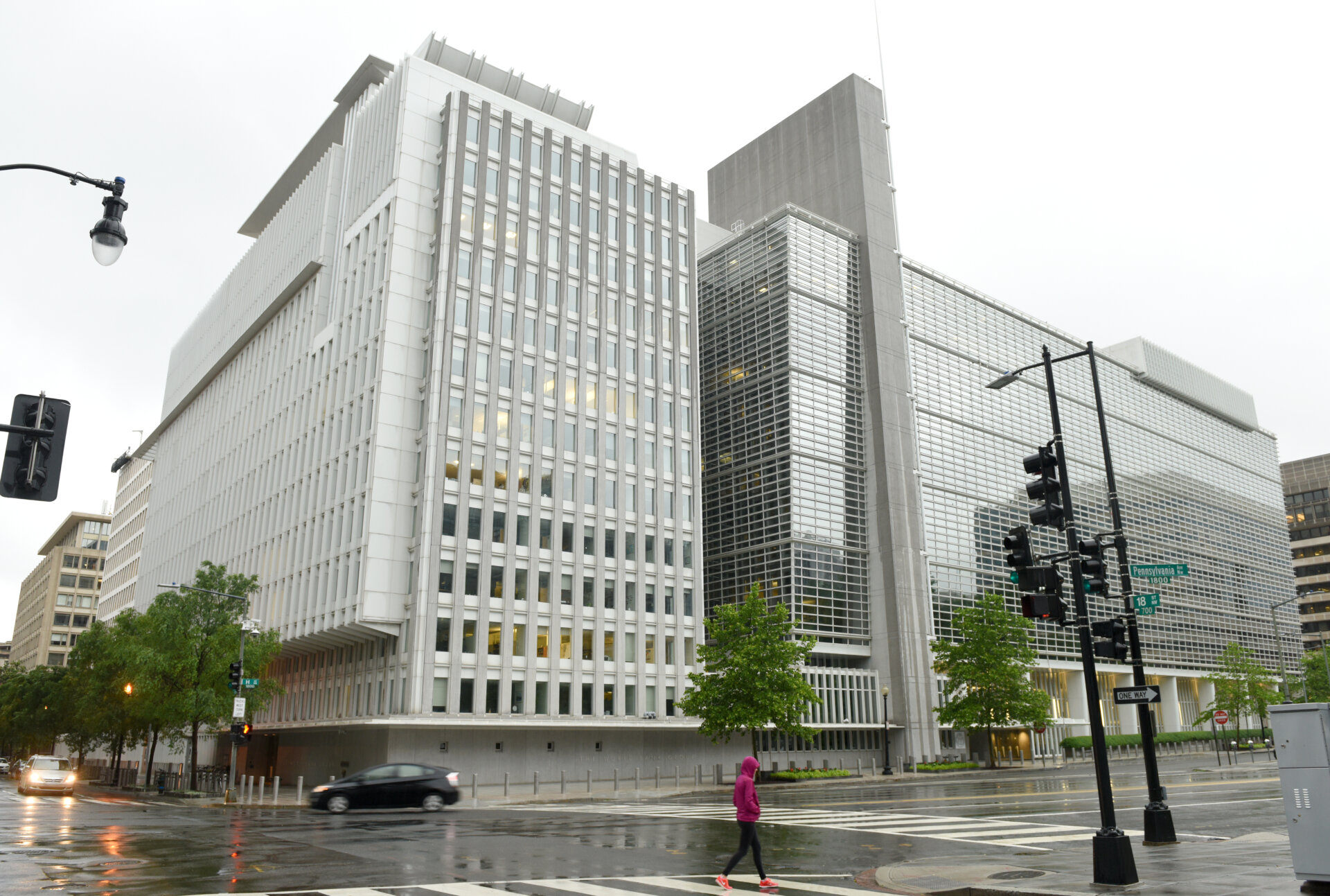 Washington, DC – June 04, 2018: The World Bank main Building in