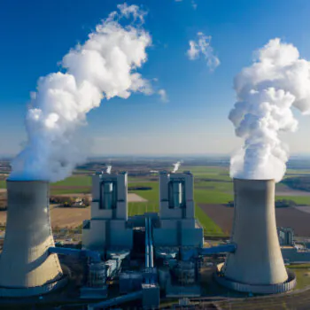 Brown coal power plant