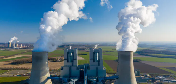 Brown coal power plant