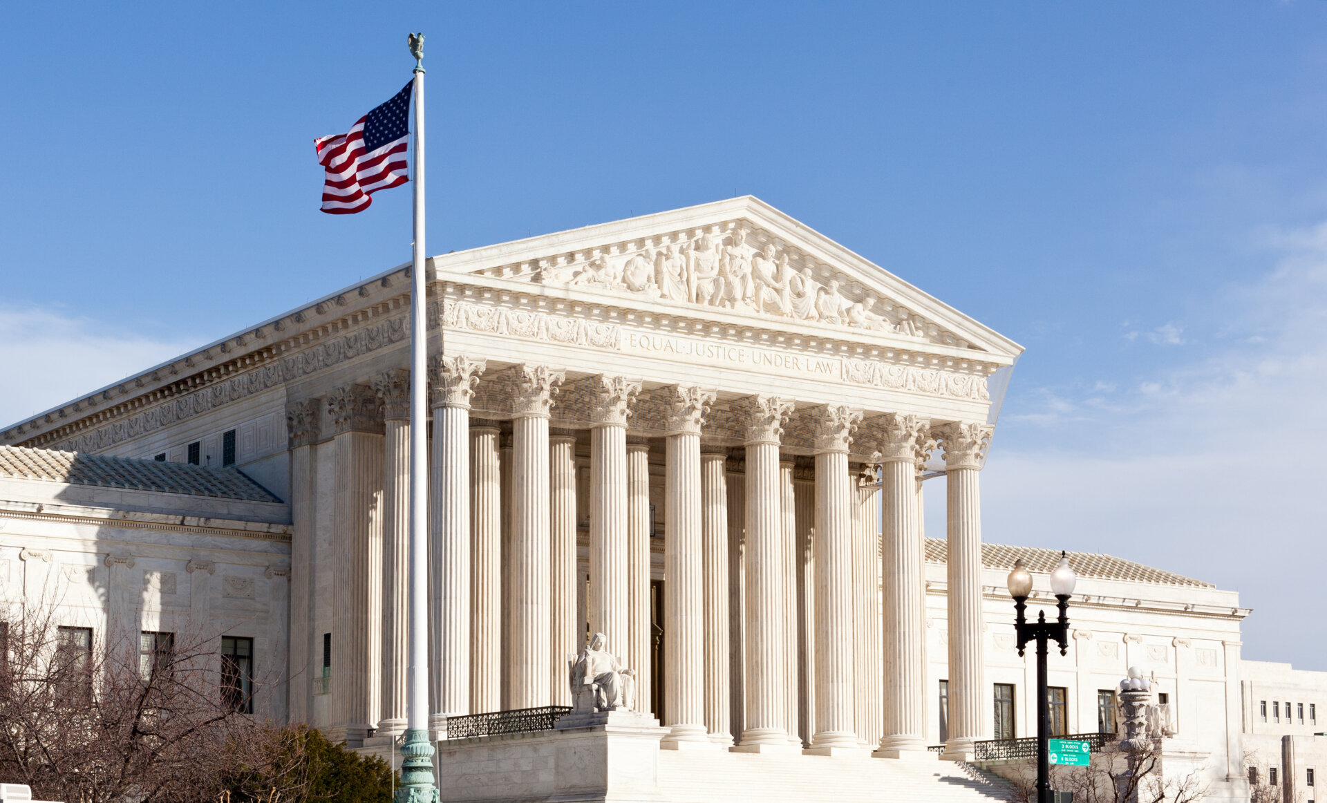 West Virginia v EPA Facade of US Supreme court in Washington DC on sunny day. Photo by steheap on Adobe Photo Stock.