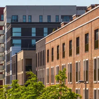 New development apartments in Stratford, East London, England