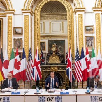 British Foreign Secretary Dominic Raab hosts G7 foreign leaders meeting