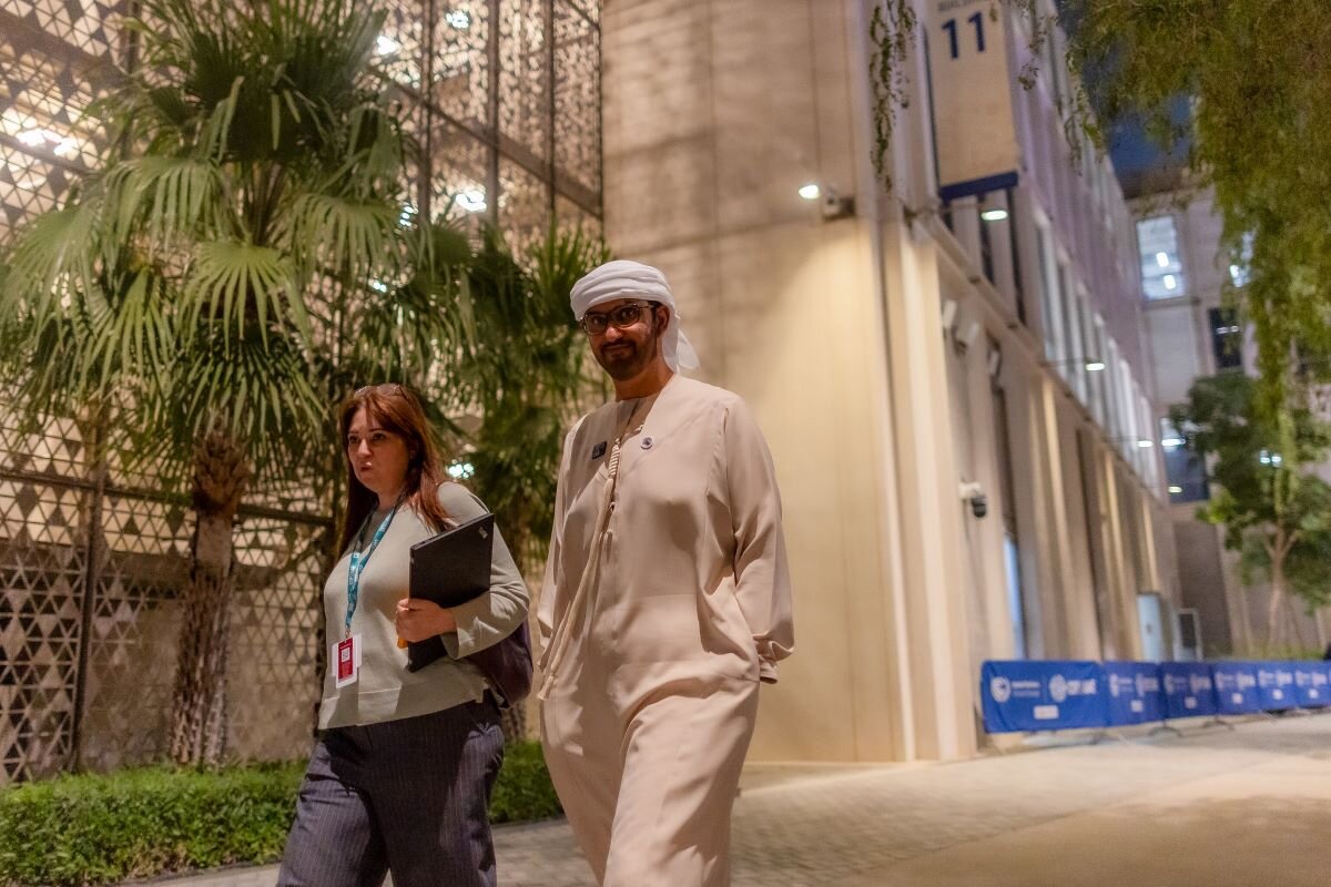 Dr Sultan Al Jaber COP President at COP28 on December 13th