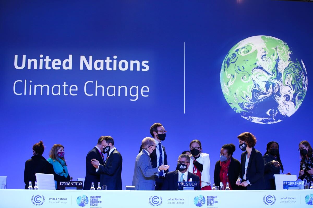 Forming the Glasgow Climate Pact in 2021z. At COP27 the work programme to scale up pre-2030 mitigation ambition and implementation, specified at COP26, will be defined. Photo by UN Climate Change on flickr.