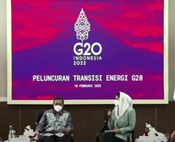 G20 Energy Transition launched by the Indonesia’s Ministry of Energy and Mineral Resources