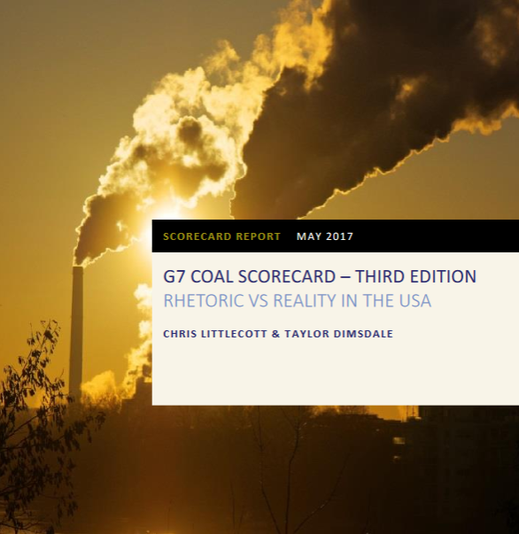 G7 2017 coal scorecard