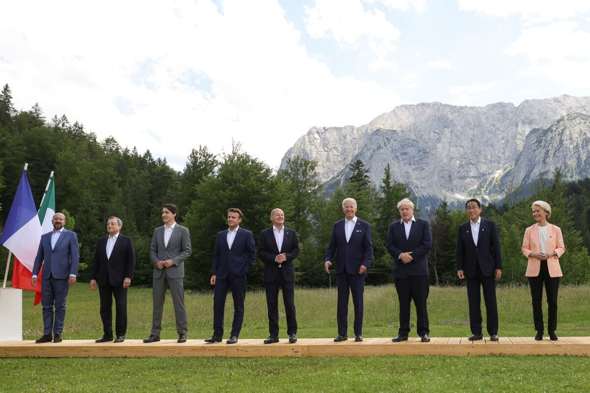 G7 Leaders’ Summit 2022 in Germany. Photo by Andrew Parsons for No 10 Downing Street on flickr.