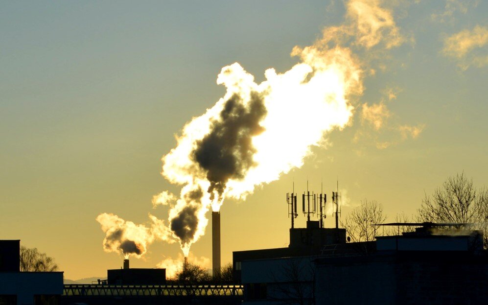 Emissions from a gas power plant in Bonn, Germany, set to be labeled as green by the EU Taxonomy.