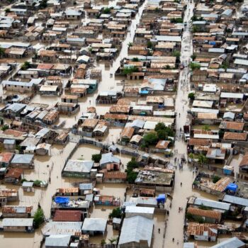 Hurricane Tomas floods streets of Gonaives, Haiti. Photo via United Nations Photo on flickr.