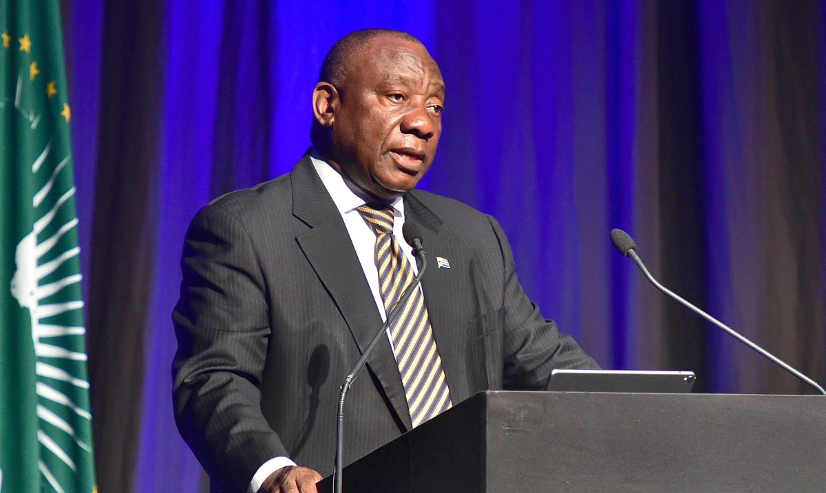 South African President Cyril Ramaphosa said that achieving a rapid and just energy transition would require 