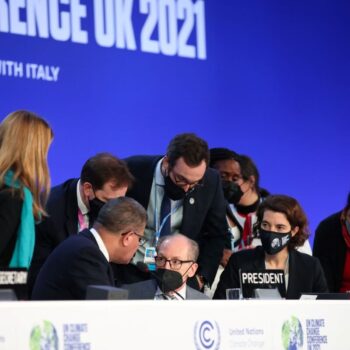 The COP26 Presidency consults on The Glasgow Pact in November 2021, a key moment for climate diplomacy.