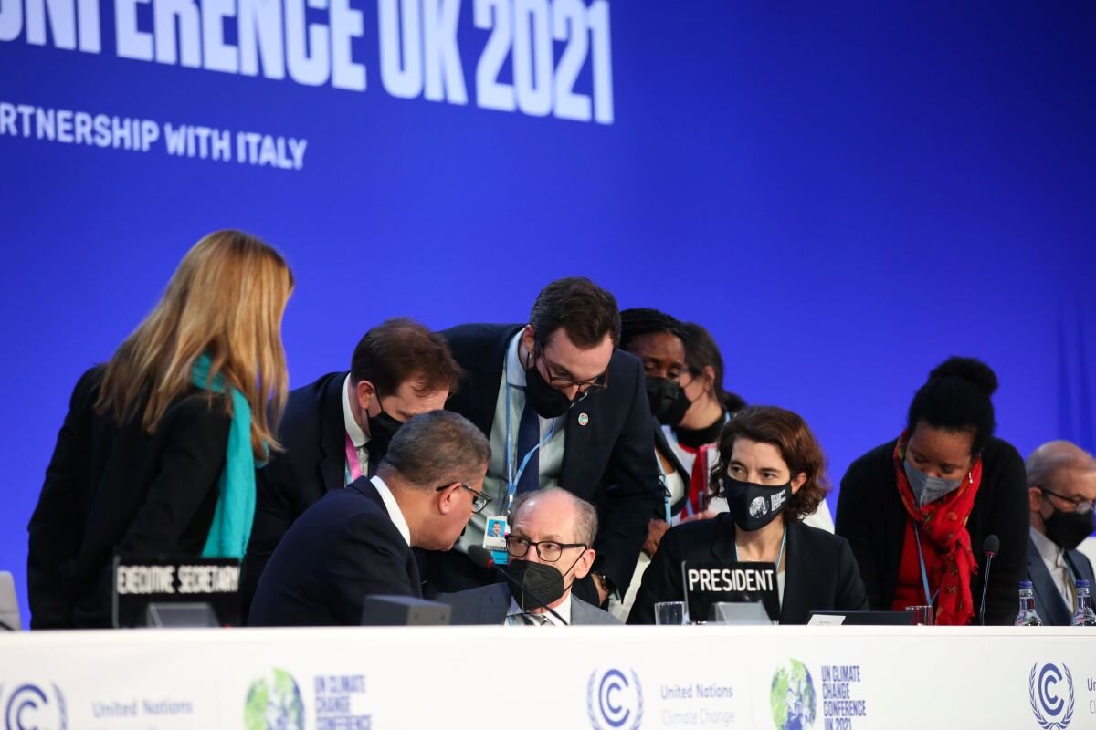 The COP26 Presidency consults on The Glasgow Pact in November 2021, a key moment for climate diplomacy.