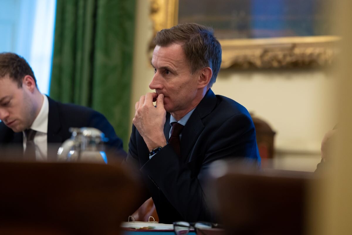 Chancellor of the Exchequer Jeremy Hunt in a meeting with UK Prime Minister Rishi Sunak in Downing Street. Picture by Simon Walker for No 10 Downing Street on flickr.