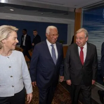 Secretary-General Meets with President of European Council and President of European Commission