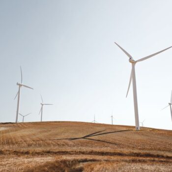 Wind turbines in Cadiz Spain - photo by Photo by Luca Bravo on Unsplash