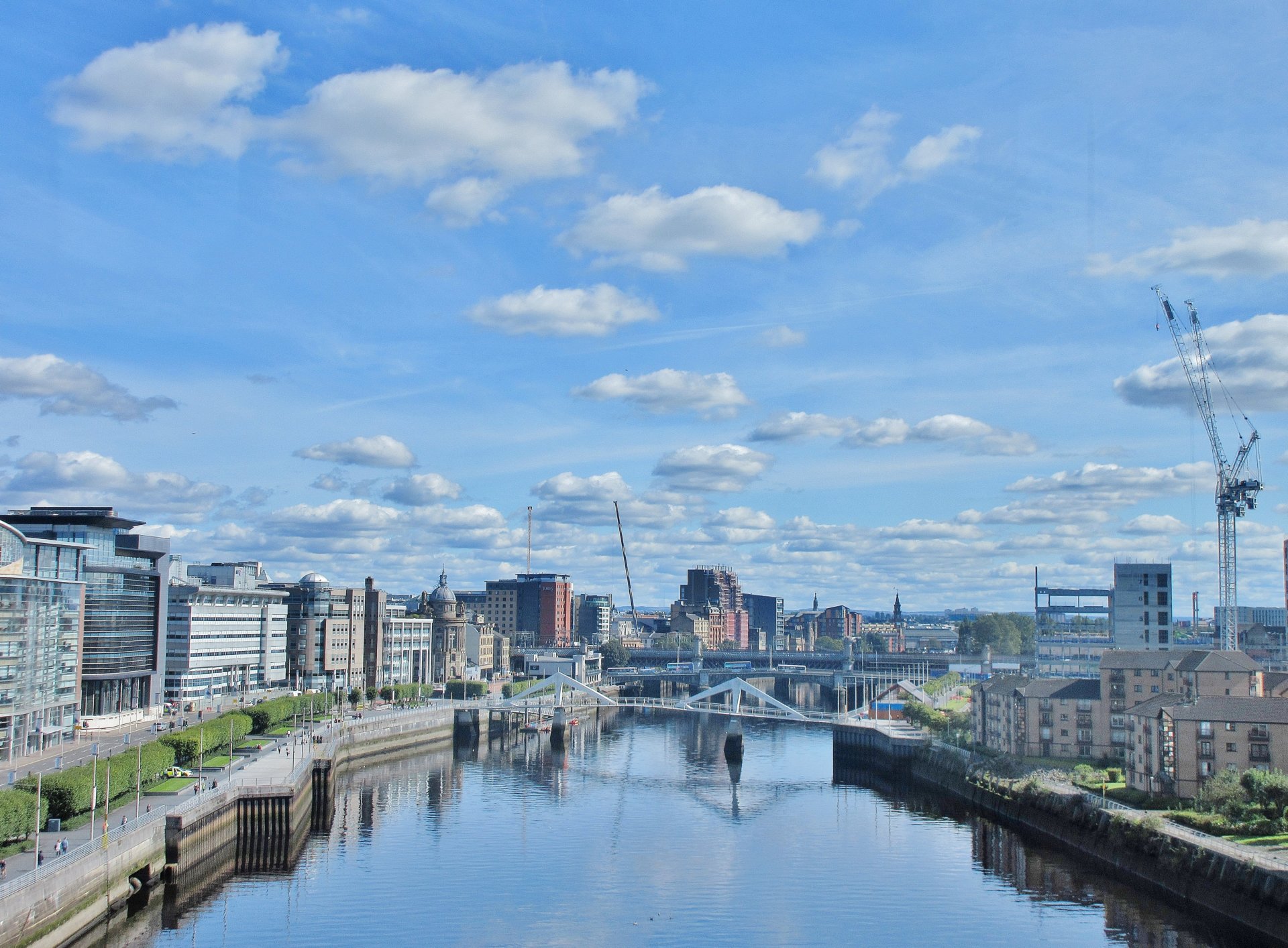 Glasgow and the River Clyde